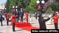 Kryeministri i Shqipërisë, Edi Rama dhe homologu i tij malazez, Dushko Markoviq.
