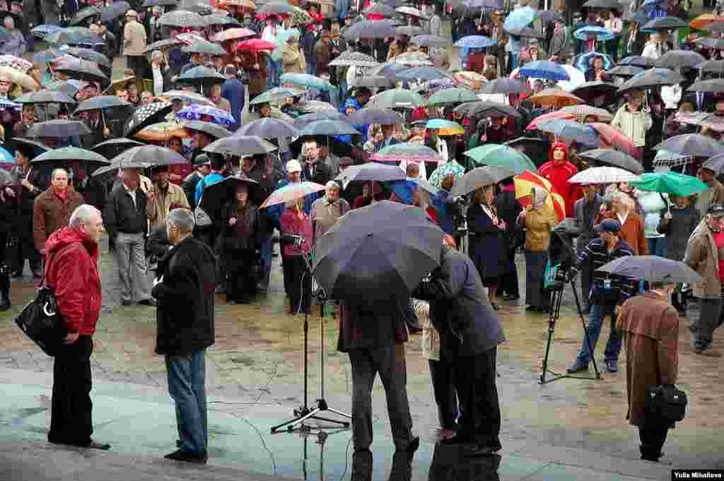 Demonstratie pentru libertatea presei