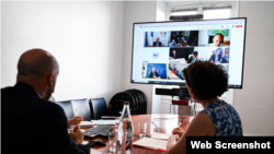 შეხვედრაში სხვადასხვა ქვეყნის წარმომადგენლებმა მიიღეს მონაწილეობა.