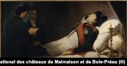 Жан-Батист Мозес. «Наполеон I на смертному одрі, за годину до похорону»