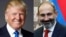 Президент США Дональд Трамп, премьер-министр Армении Никол Пашинян 