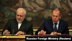 محمدجواد ظریف و سرگئی لاوروف، وزرای خارجه ایران و روسیه، کشور کمتر از یک ماه قبل در روسیه با یکدیگر دیدار داشتند