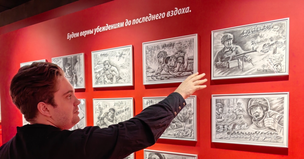 Grotesque Caricature: North Korea Propaganda Exhibition Depicts Deaths Of Ukrainians