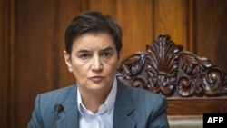 Ана Брнабиќ, претседателка на Собранието на Србија