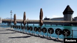 Qyteti Lucern i Zvicrës gjatë kohës së pandemisë

