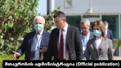 ამირან გამყრელიძე, გიორგი გახარია, ეკატერინე ტიკარაძე და პაატა იმნაძე