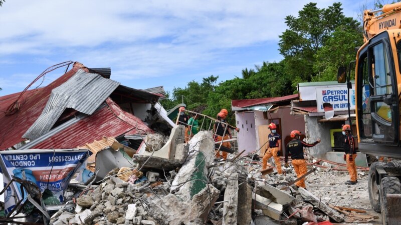 60-ზე მეტი ადამიანი დაიღუპა ფილიპინების ცენტრალურ ნაწილში მომხდარი მიწისძვრის შედეგად