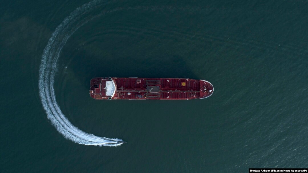 Иран кармаган британиялык "Stena Impero" танкери, 21-июль, 2019-жыл. 