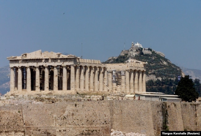 Akropoli, që gjendet në Athinë të Greqisë. Fotografi nga arkivi.
