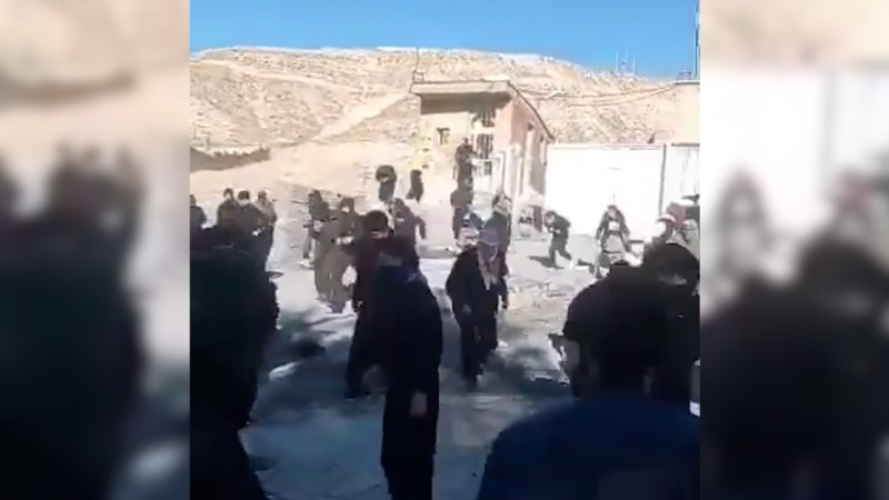 Iranian Security Forces Shoot At Protesters