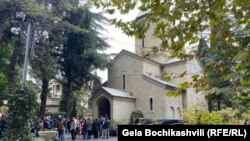 სამების ეკლესია, სადაც მარიტა მეფარიშვილის პანაშვიდი გაიმართა