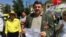 Участники митинга