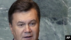 Ukrainian President Viktor Yanukovych 