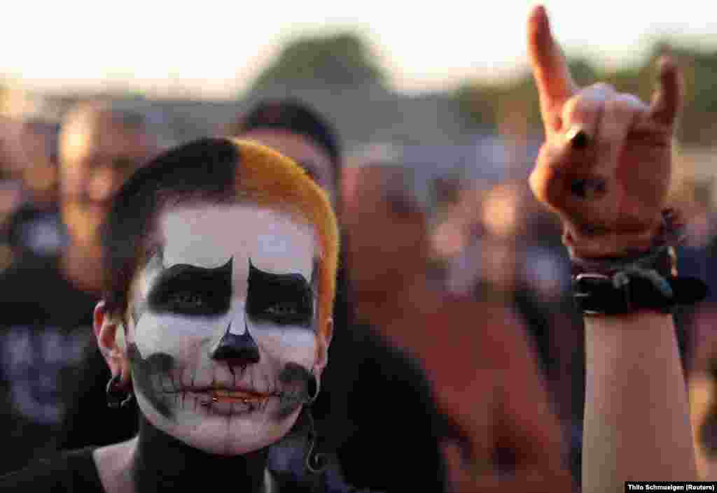 Detalj sa festivala heavy metala Wacken Open Air 2022. u Wackenu, Njemačka, 3. august.