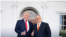 Donald Trump és Orbán Viktor Trump New Jersey állambeli ingatlanában 2022. augusztus 2-án
