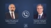 Armenia-Prime Minister Nikol Pashinian had a telephone conversation with US Secretary of State Anthony Blinken,undated