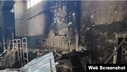 Наслідки вибуху в Оленівці, липень 2022 року