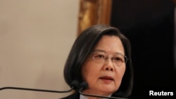 Presidentja e Tajvanit, Tsai Ing-wen.