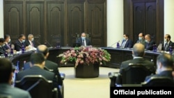 Заседание правительства Армении (архивная фотография)