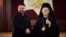 Президент України Володимир Зеленський і Вселенський патріарх Варфоломій під час зустрічі в Константинополі/Стамбулі (Туреччина), 4 квітня 2026 року 