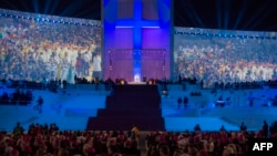 Brazil - Papa Françesku gjatë meshës në plazhin Copacabana, 26Korrik2013