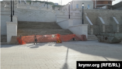 Митридатская лестница в Керчи, май 2021 года