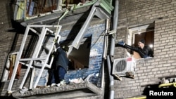 Наслідки російських ударів у Запоріжжі, архівне фото