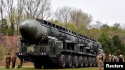 Hwasong-18 kysymly raketa (arhiw suraty)