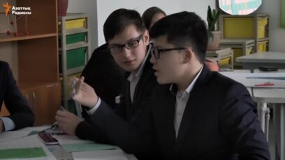 Талғар ауданындағы үш тілді мектеп