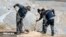 Workers at a copper mine in Iran. (file photo)