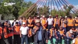 Казахстанские железнодорожники объявили забастовку