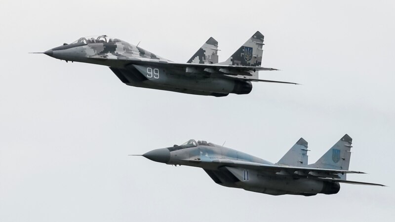 Нямеччына дазволіла Польшчы перадаць Украіне пяць зьнішчальнікаў МіГ-29