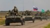 Oklopni konvoj ruske vojske prolazi kroz regiju Zaporožje, 23. jula 