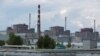 Vedere asupra centralei nucleare din Zaporojie, în perioada invaziei ruse în Ucraina, august 2022
