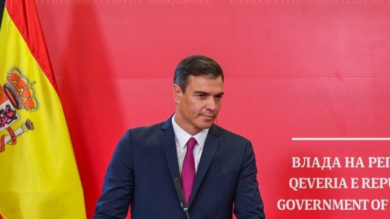 Шпанскиот премиер Санчез во посета на Тирана