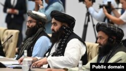 Делегация талибов на конференции в Ташкенте