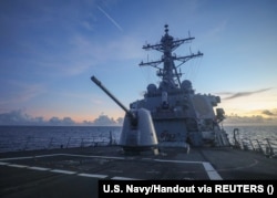 Американский военный корабль в Южно-Китайском море, 13 июля 2022 года
