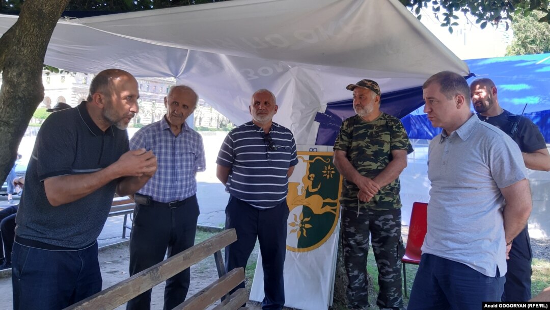 Джансух Адлейба и Адгур Ардзинба