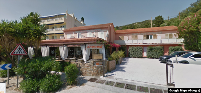 Ресторан отеля Cap Nègre, который располагается на земле Елены и Ксении Тимченко