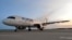 Avionul companiei FlyOne la Aeroportul Internațional Chișinău.
