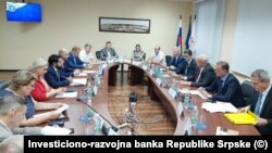 Sastanak delegacije Investiciono-razvojne banke Republike Srpske sa privrednicima u Nižnji Novgorodu, 5. augusta 2022.