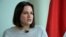 Svyatlana Tsikhanouskaya says neither country wants to be part of another Russian empire. (file photo)