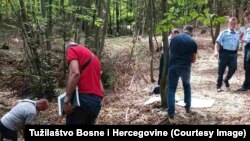 Ekshumacija na području Zvornika, 13. jul 2022.