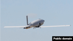 India - A Sky Striker attack drone manufactured by Adani Defense & Aerospace company.