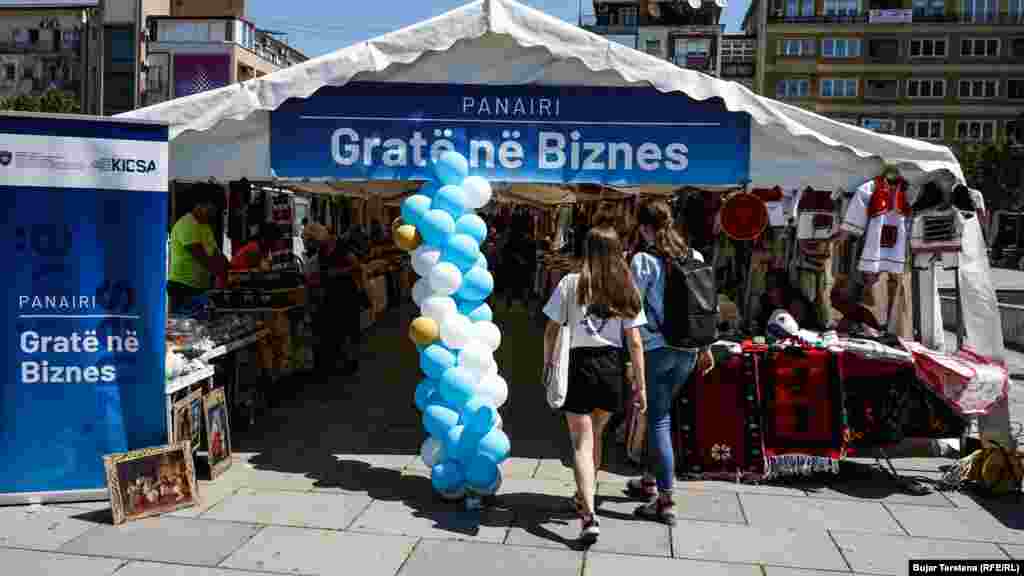 Panairi &ldquo;Gratë në biznes&rdquo;, është hapur të enjten në Prishtinë.
