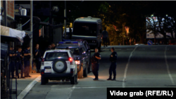 Kosovska policija u Mitrovici u nedelju 31. avtusta uveče