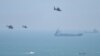 Китайские военные вертолеты, 4 августа 2022 года
