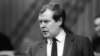 Vadim Bakatin in 1990. He was appointed by Mikhail Gorbechev as head of the KGB the following year.