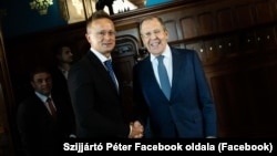 პეტერ სიიარტო და სერგეი ლავროვი. მოსკოვი, 21 ივლისი, 2022.