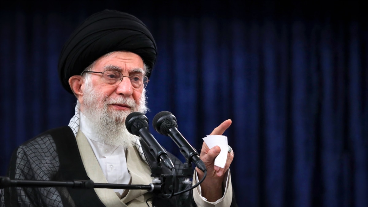 Ayatollah Ali Khamenei gave a public speech today despite reports of his poor health